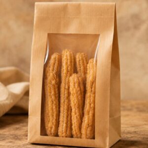 Churros de carne y pera