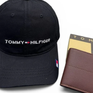 COMBO GORRA TOMMY HILFIGER + BILLETERA